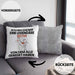 Reiter Geschenk Kissen mit Füllung 40x40 Lustige Geschenkidee Geburtstag für Reiter Ich Bin Dieser Legendäre Reiter Von Dem Alle Geredet Haben (Grau) Grau Trendation