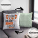 Fluglotse Kissen mit Füllung 40x40 Geschenk So Sieht Ein Richtig Cooler Fluglotse Aus Geschenkidee Spruch Lustig (Grau) Grün Trendation