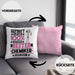 Chemiker Geschenk Lustiger Spruch für Chemiker Geschenkidee Bester Chemiker Der WeltKissen mit Füllung 40x40 (Grau) Rosa Trendation