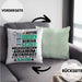Aquarium-Enthusiast Geschenk Kissen mit Füllung 40x40 Lustiger Spruch Erheben Sie Sich Der Aquarium-Enthusiast Betritt den Raum (Grau) Grün Trendation