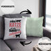 Katze Kissen mit Füllung 40x40 Katzenbesitzer Geschenk Katzen Geschenkidee Lustige Kissen mit Füllung 40x40 mit Spruch Kater Katzenmama (Grau) Grün Trendation