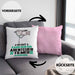 Abenteuerfilmer Geschenk Kissen mit Füllung 40x40 So Gut Kann Nur Ein Abenteuerfilmer Aussehen Geschenkidee (Grau) Rosa Trendation