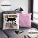 Lustige Kissen mit Füllung 40x40 für Katzenbesitzer Geschenk für Katzen-Mamas (Grau) Rosa Trendation