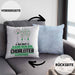 Chorleiter Geschenk Kissen mit Füllung 40x40 So Gut Kann Nur Ein Chorleiter Aussehen Geschenkidee (Grau) Blau Trendation