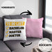 Doktortitel Bestanden Kissen mit Füllung 40x40 Geschenk To Do List (Grau) Rosa Trendation