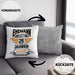 Ehemann Seit 25 Jahre Hochzeitstag Geschenk Lustiger Spruch Bester Ehemann JubiläumKissen mit Füllung 40x40 (Grau) Grau Trendation