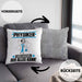 Physiker Kissen mit Füllung 40x40 Geschenk für Physiker Der Mann Der Alles Kann Geschenkidee zum Geburtstag (Grau) Grau Trendation