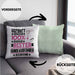 Hundeausführer Geschenk Lustiger Spruch für Hundeausführer Geschenkidee Bester Hundeausführer Der WeltKissen mit Füllung 40x40 (Grau) Grün Trendation