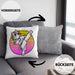 Karate-Kissen mit Füllung 40x40 Geschenk Kampfsport-Fans Jiu Jitsu Geschenkidee Einhorn Lustig Frauen (Grau) Grau Trendation