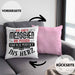 Liebste Person Geschenk Kissen mit Füllung 40x40 Es Gibt Menschen Die Passen Einfach Perfekt Ins Herz Geschenkidee Beste Freundin (Grau) Rosa Trendation