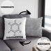 Chemie Kissen mit Füllung 40x40 SubstituENTEN Chemiker Witz Organische Chemie Ente Kaffee Geschenkidee (Grau) Grau Trendation