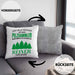 Pilzsammler Geschenk Kissen mit Füllung 40x40 Pilze Sammeln Geschenkidee Pilzsucher Pilzliebhaber Lustig (Grau) Grau Trendation