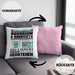 Aquarium-Hobbyist Geschenk Kaffee-Kissen mit Füllung 40x40 Geschenkidee für Aquarium-Hobbyist Ich Bin Aquarium-Hobbyist Ich Kann Es Dir Erklären Jedoch Nicht Für Dich Verstehen Spruch Lustig (Grau) Rosa Trendation