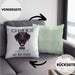 Labrador Besitzer Kissen mit Füllung 40x40 Geschenk Lustiger Spruch Geschenkidee Ich Kann Nicht Mein Labrador Hat Nein Gesagt (Grau) Grün Trendation