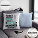 Snowshoer Geschenk Lustiger Spruch für Snowshoer Geschenkidee Bester Snowshoer Der WeltKissen mit Füllung 40x40 (Grau) Blau Trendation