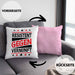 Resistent Gegen Vernunft Kissen mit Füllung 40x40 Geschenk Häferl (Grau) Rosa Trendation