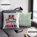 Australian Shepherd Besitzer Mom Mama Kissen mit Füllung 40x40 Geschenk Lustiger Spruch Geschenkidee Australian Shepherd Besitzerin (Grau) Grün Trendation