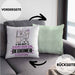 Designer Geschenk Kissen mit Füllung 40x40 So Gut Kann Nur Ein Designer Aussehen Geschenkidee (Grau) Grün Trendation