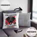 Labrador Besitzer Kissen mit Füllung 40x40 Geschenk Lustiger Spruch Geschenkidee Mir Reichts Ich Geh Zu Meinem Labrador (Grau) Grau Trendation