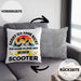 Scooter Roller Fahrer Geschenk Kissen mit Füllung 40x40 Scooterfahrer Geschenkidee Scooting Geschenkidee Jungs Profi Scooterfahrer Pro Grafik Stunts (Grau) Grau Trendation