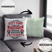 Steinmetz Kissen mit Füllung 40x40 Geschenk Spruch Geschenkidee Spruch (Grau) Grün Trendation