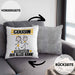 Cousin Kissen mit Füllung 40x40 Geschenk für Cousin Der Mann Der Alles Kann Geschenkidee zum Geburtstag (Grau) Grau Trendation