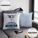 Musikfan Geschenk Kissen mit Füllung 40x40 So Gut Kann Nur Ein Musikfan Aussehen Geschenkidee (Grau) Blau Trendation