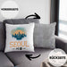 Seoul Kissen mit Füllung 40x40 Geschenk Südkorea South Korea Kpop (Grau) Grau Trendation
