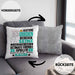 Ultimate-Frisbee-Spieler Geschenk Kissen mit Füllung 40x40 Lustiger Spruch Erheben Sie Sich Der Ultimate-Frisbee-Spieler Betritt den Raum (Grau) Grau Trendation