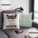 Trampolinspringer Kissen mit Füllung 40x40 Geschenk für Trampolinspringer Geburtstag Lustiger Spruch Was Ist Deine Superkraft (Grau) Grün Trendation