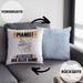 Pianist Kissen mit Füllung 40x40 Geschenk für Pianist Der Mann Der Alles Kann Geschenkidee zum Geburtstag (Grau) Blau Trendation