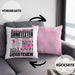 Songtexter Geschenk Kissen mit Füllung 40x40 Lustige Geschenkdiee für einen Songtexter Geburtstag Ich Bin Songtexter Ich Kann Es Dir Erklären Aber Nicht Für Dich Verstehen (Grau) Rosa Trendation