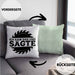Ich Kam Sah Und Sägte Kreissäge Kissen mit Füllung 40x40 Geschenk Holzarbeiter Geschenkidee Schreiner (Grau) Grün Trendation