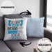 Segler Kissen mit Füllung 40x40 Geschenk So Sieht Ein Richtig Cooler Segler Aus Geschenkidee Spruch Lustig (Grau) Blau Trendation