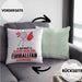 Fußballfan Geschenk Kissen mit Füllung 40x40 So Gut Kann Nur Ein Fußballfan Aussehen Geschenkidee (Grau) Grün Trendation