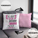 So Sieht Ein Richtig Cooler Puzzler Aus Geschenk Kissen mit Füllung 40x40 Lustiger Spruch Geschenkidee (Grau) Rosa Trendation