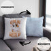 Trendation Lustige Kissen mit Füllung 40x40 für Hamster Besitzer als Geschenkidee Hamster Fan Ich Mag Halt Einfach Hamster (Grau) Blau Trendation