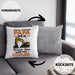 Baggerfahrer Papa Kissen mit Füllung 40x40 Geschenk Baggerfahrender Papa Wie Ein Normaler Papa Aber Viel Cooler Geschenkidee Vatertag Baustelle (Grau) Grau Trendation