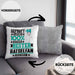 Rätselfan Geschenk Lustiger Spruch für Rätselfan Geschenkidee Bester Rätselfan Der WeltKissen mit Füllung 40x40 (Grau) Grau Trendation