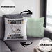 Tierheimmitarbeiter Kissen mit Füllung 40x40 Geschenk für Tierheimmitarbeiter Der Mann Der Alles Kann Geschenkidee zum Geburtstag (Grau) Grün Trendation