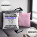 Karateka Geschenk Kissen mit Füllung 40x40 Lustige Geschenkidee Geburtstag für Karateka Ich Bin Dieser Legendäre Karateka Von Dem Alle Geredet Haben (Grau) Rosa Trendation