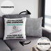 Snowboarder Geschenk Kissen mit Füllung 40x40 Lustige Geschenkidee Geburtstag für Snowboarder Ich Bin Dieser Legendäre Snowboarder Von Dem Alle Geredet Haben (Grau) Grau Trendation