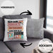 Grafikdesigner Kissen mit Füllung 40x40 Geschenk Spruch Lustig Geschenkidee für Grafikdesigner Geburtstag Ich Bin Der Verrückte Grafikdesigner (Grau) Grau Trendation