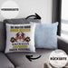 Australian Shepherd Besitzer Kissen mit Füllung 40x40 Geschenk Lustiger Spruch Geschenkidee Besitzerin Australian Shepherd Haben Personal (Grau) Blau Trendation
