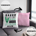 Spezialistin Geschenk Kissen mit Füllung 40x40 Lustig Geschenkidee für Spezialistin Geburtstag So Sieht Eine Richtig Coole Spezialistin Aus Frauen Spruch (Grau) Rosa Trendation