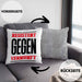 System Kissen mit Füllung 40x40 Geschenk Spruch Lustig Resistent Gegen Vernupft Geschenkidee Geburtstag (Grau) Grau Trendation