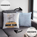 Indie-Fan Geschenk Kissen mit Füllung 40x40 So Gut Kann Nur Ein Indie-Fan Aussehen Geschenkidee (Grau) Blau Trendation