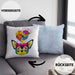 Chihuahua Herz Farbe Besitzer Kissen mit Füllung 40x40 Geschenk Lustiger Spruch Geschenkidee Chihuahua Liebhaber (Grau) Blau Trendation