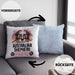 Australian Shepherd Papa Besitzer Kissen mit Füllung 40x40 Geschenk Lustiger Spruch Geschenkidee Australian Shepherd Liebhaber (Grau) Blau Trendation