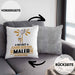 Maler Geschenk Kissen mit Füllung 40x40 So Gut Kann Nur Ein Maler Aussehen Geschenkidee (Grau) Grau Trendation